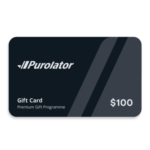 Purolator Gift E-Card $100.00 - Purolator Gift E-Card $100.00